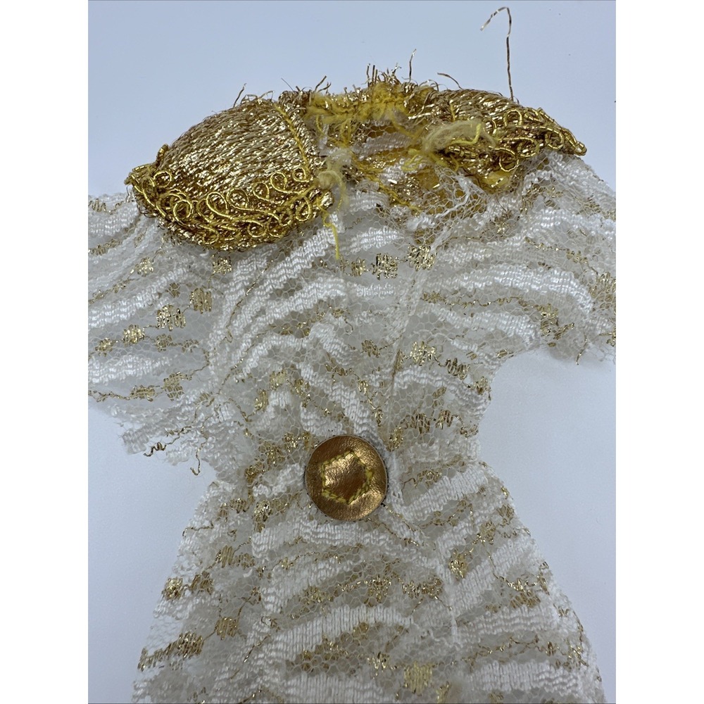 Vintage Jem and the Holograms Music Is Magic Gold Strapless Jumpsuit Outfit - Picture 4 of 15